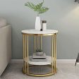 Lynton Two-Tier Sofa Side Table for Living Room Online Hot Sale