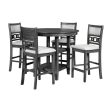 4 - Person Round Solid Wood Dining Set Hot on Sale