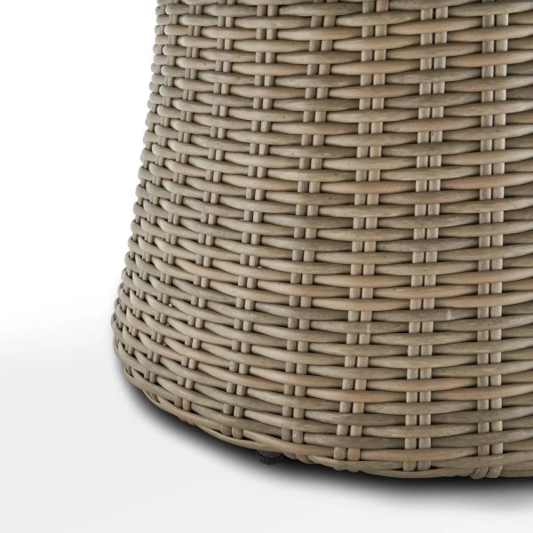 Malta Outdoor Round Pedestal Coffee Table Online Hot Sale