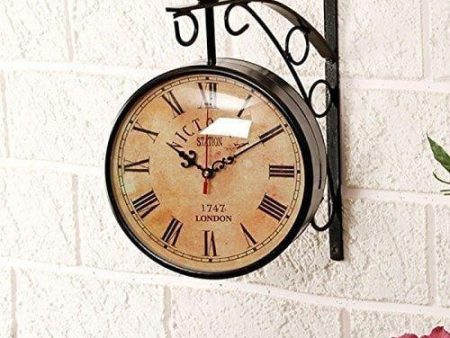 Wall Hanging Vintage Style Station Clock For Discount