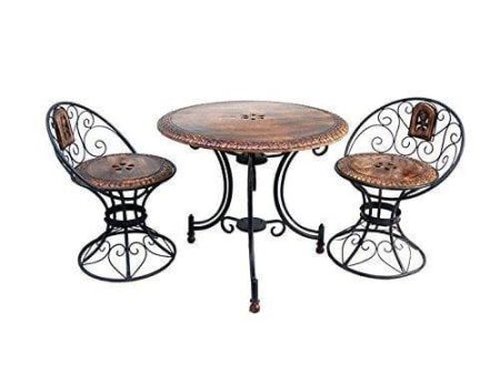 Wooden & Iron Carved,Decorative Foolding Table Supply