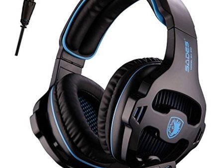 SADES New Version Xbox One Gaming Headset Headphones with Microphone and PC Adapter for PS4 PlayStation 4 Laptop Mac Hot on Sale