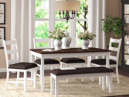 Beaubien 6 - Person Counter Height Acacia Solid Wood Dining Set Discount