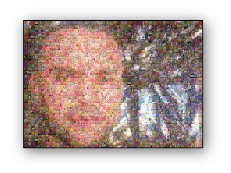 Photo Mosaic Póster Supply